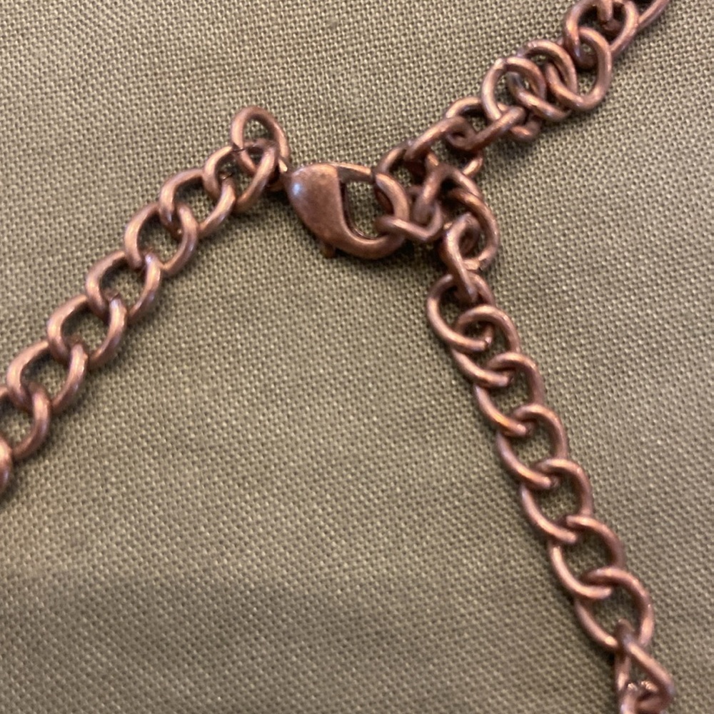 Pearl and rhinestone collar necklace - Picture 4 of 6